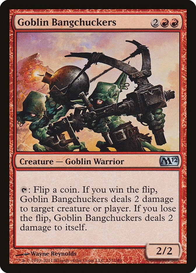Image for Goblin Bangchuckers (Magic 2012 (M12)) (137) - Magic: The Gathering