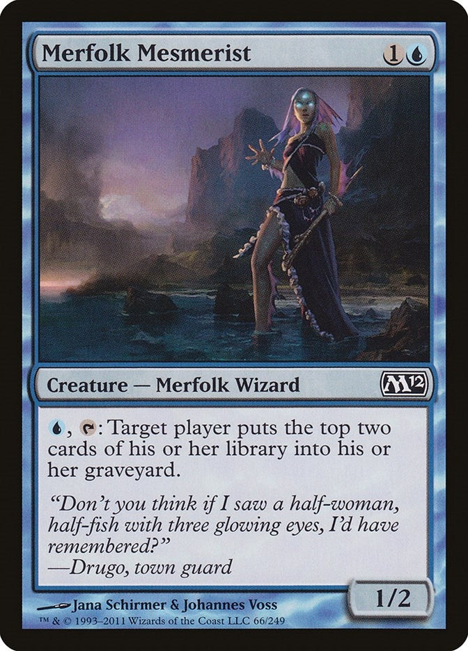 Image for Merfolk Mesmerist (Magic 2012 (M12)) (66) - Magic: The Gathering