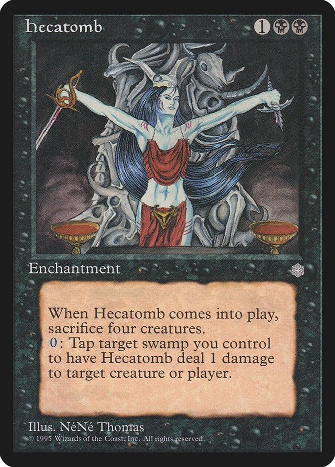 Image for Hecatomb (Ice Age) - Magic: The Gathering