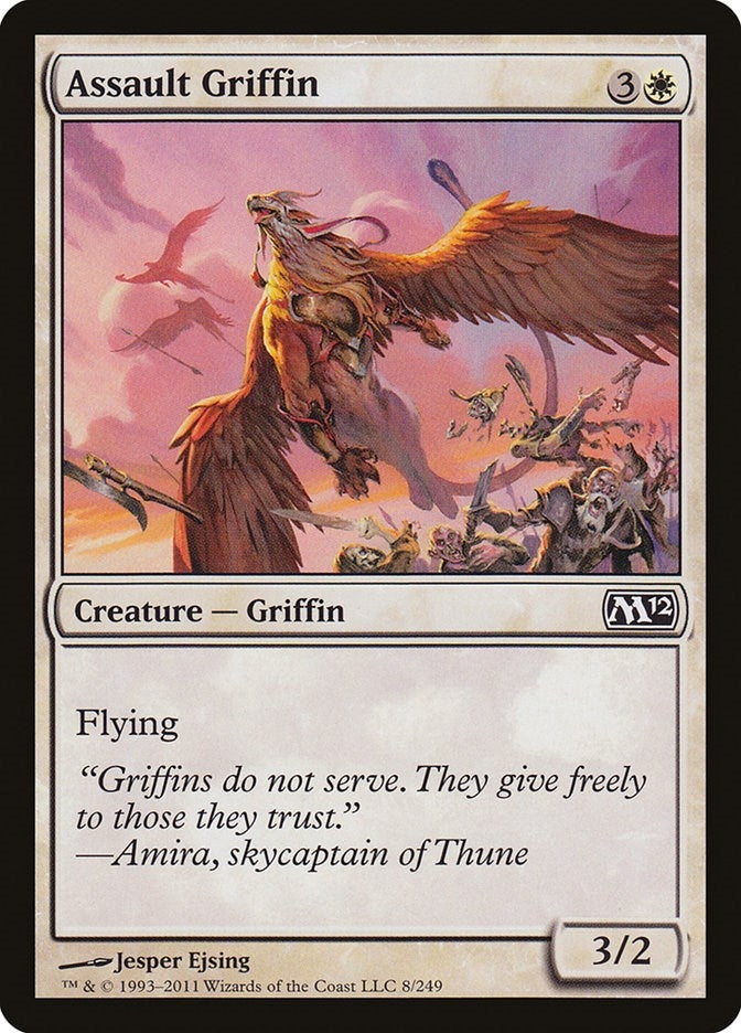 Image for Assault Griffin (Magic 2012 (M12)) (8) - Magic: The Gathering