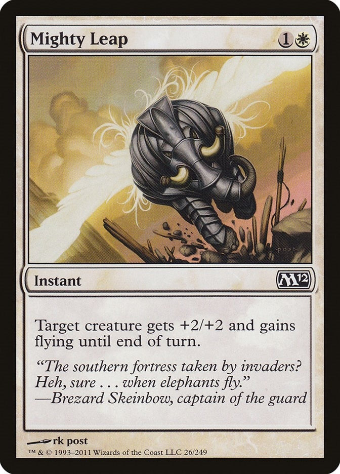 Image for Mighty Leap (Magic 2012 (M12)) (26) - Magic: The Gathering