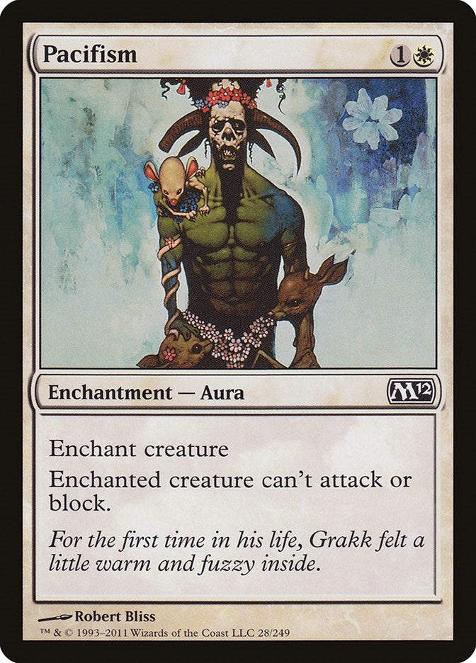 Image for Pacifism (Magic 2012 (M12)) (28) - Magic: The Gathering