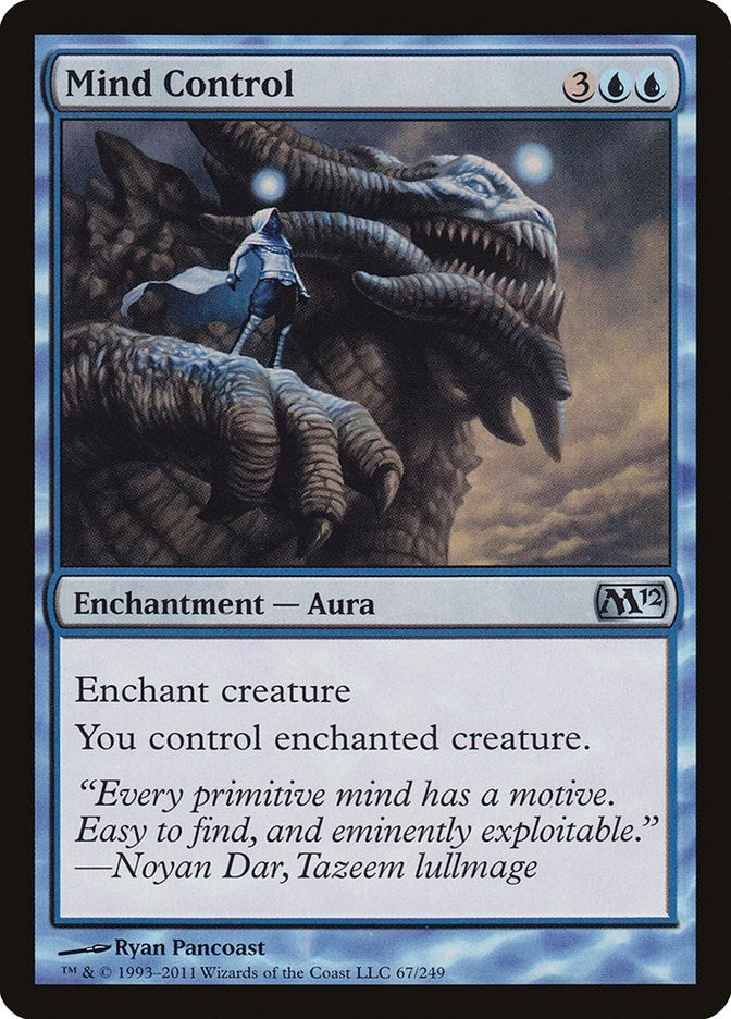 Image for Mind Control (Magic 2012 (M12)) (67) - Magic: The Gathering
