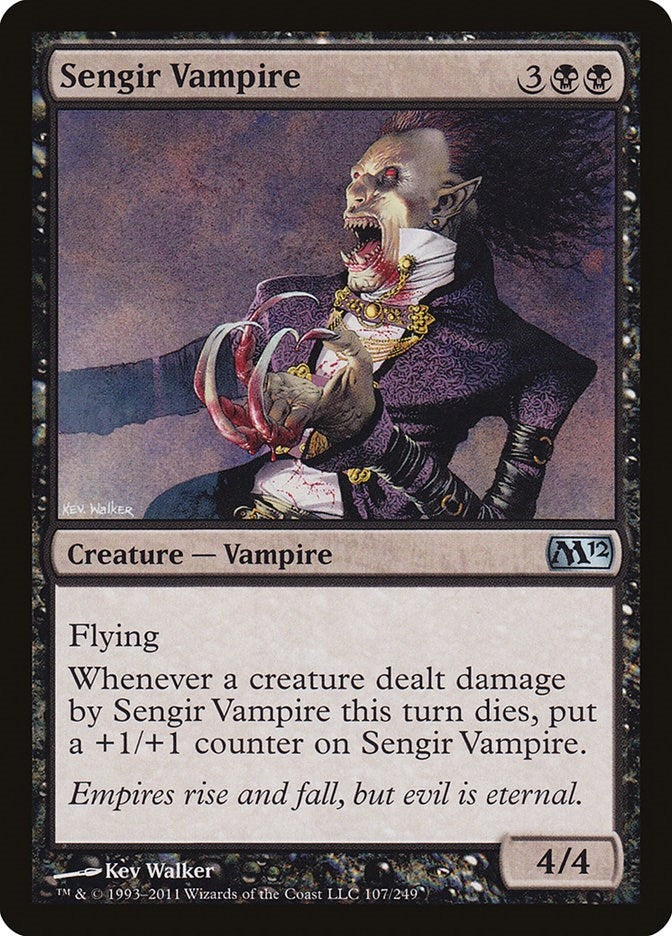 Image for Sengir Vampire (Magic 2012 (M12)) (107) - Magic: The Gathering