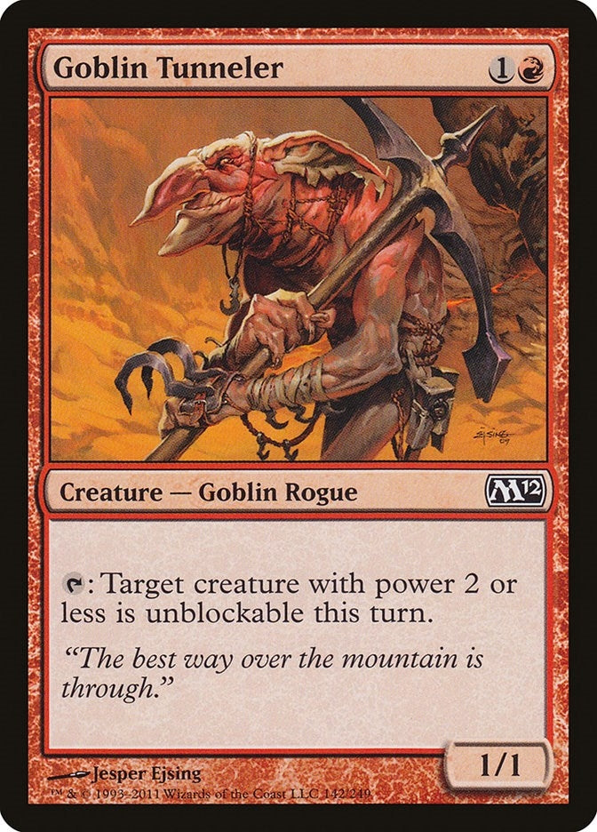 Image for Goblin Tunneler (Magic 2012 (M12)) (142) - Magic: The Gathering