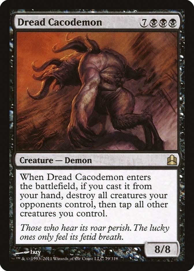 Image for Dread Cacodemon (Commander) (79) - Magic: The Gathering
