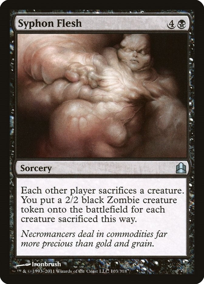 Image for Syphon Flesh (Commander) (103) - Magic: The Gathering