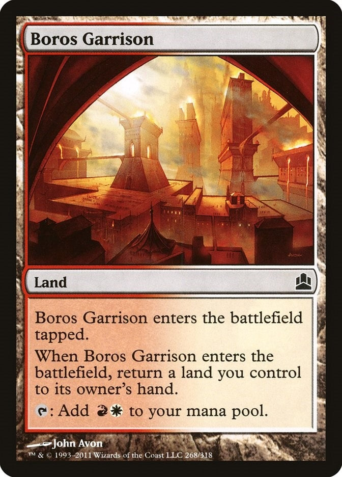 Image for Boros Garrison (Commander) (268) - Magic: The Gathering