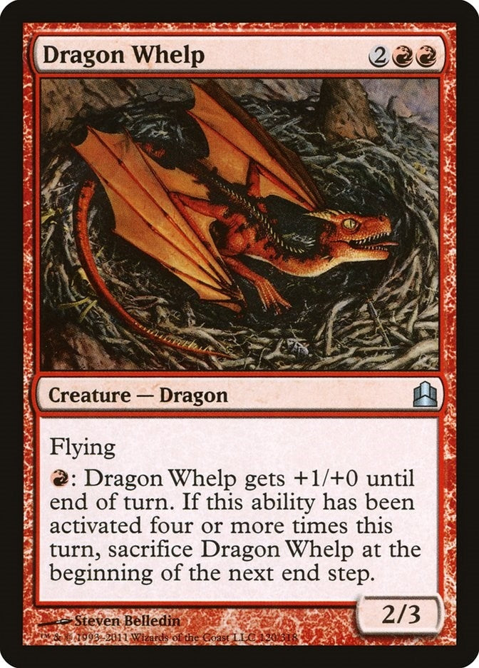 Image for Dragon Whelp (Commander) (120) - Magic: The Gathering