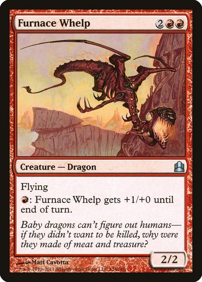 Image for Furnace Whelp (Commander) (124) - Magic: The Gathering