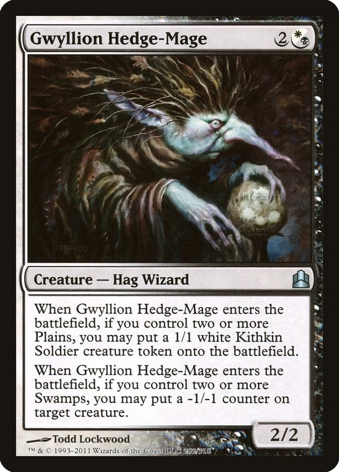 Image for Gwyllion Hedge-Mage (Commander) (202) - Magic: The Gathering