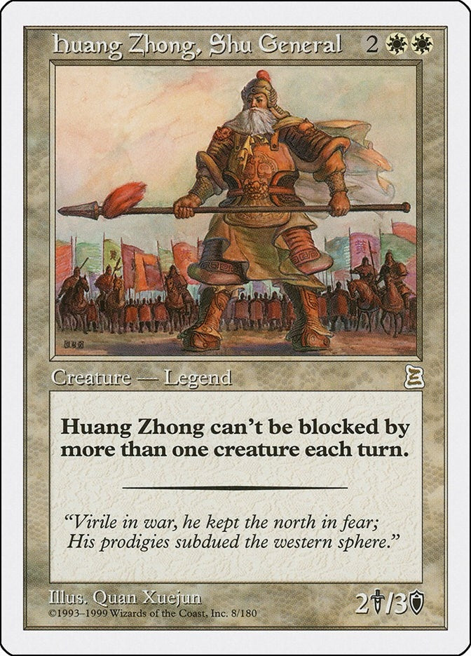 Image for Huang Zhong, Shu General (Portal Three Kingdoms) (8) - Magic: The Gathering