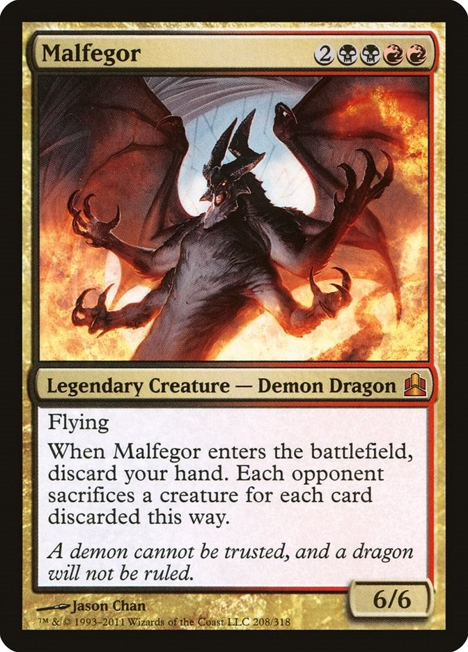 Image for Malfegor (Commander) (208) - Magic: The Gathering