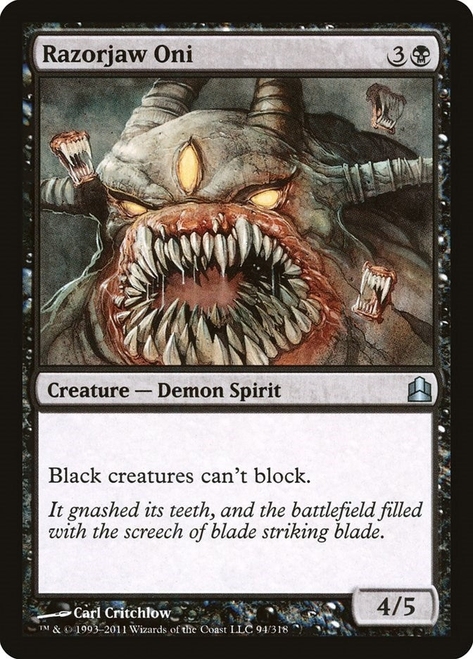 Image for Razorjaw Oni (Commander) (94) - Magic: The Gathering