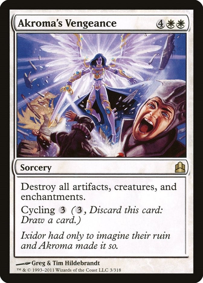 Image for Akroma's Vengeance (Commander) (3) - Magic: The Gathering