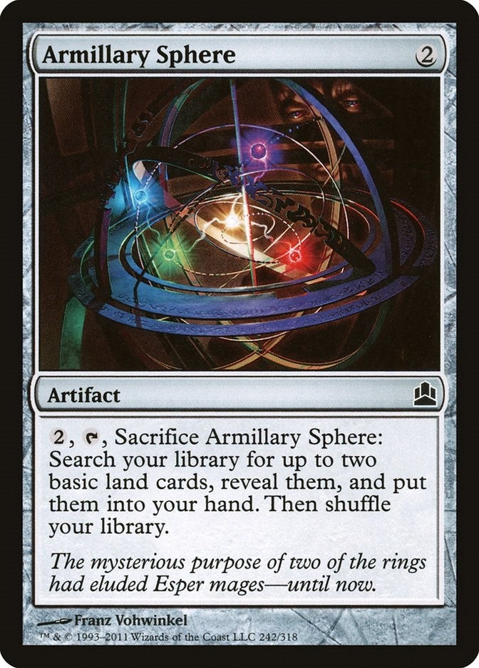 Image for Armillary Sphere (Commander) (242) - Magic: The Gathering