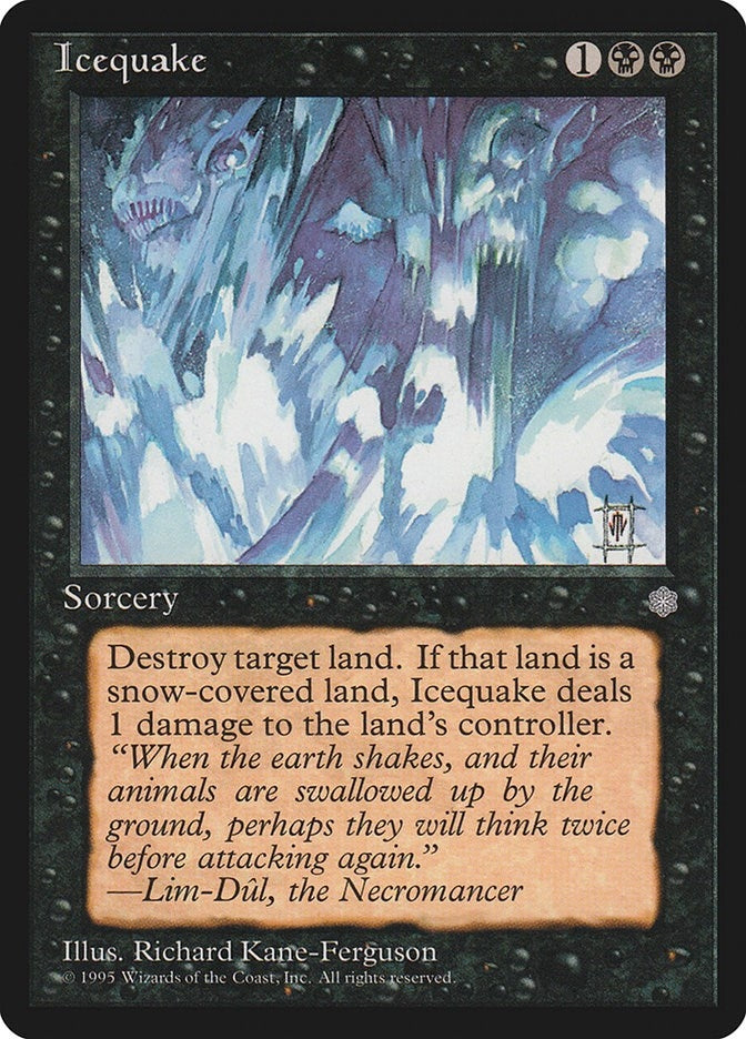 Image for Icequake (Ice Age) - Magic: The Gathering