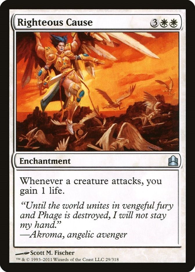 Image for Righteous Cause (Commander) (29) - Magic: The Gathering