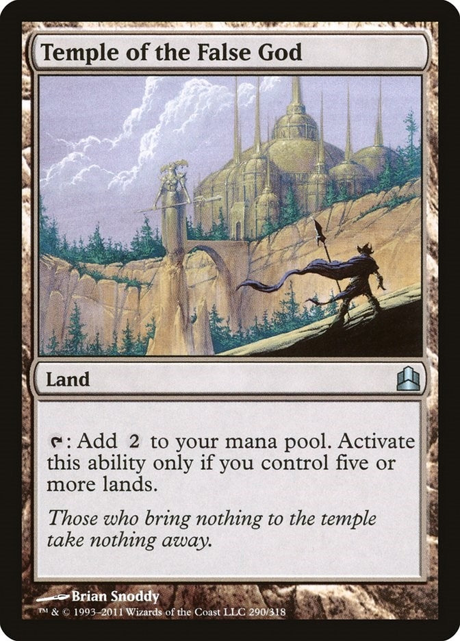 Image for Temple of the False God (Commander) (290) - Magic: The Gathering