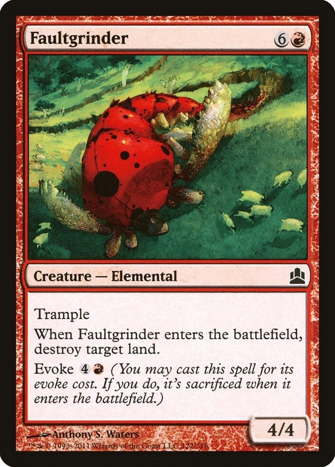 Image for Faultgrinder (Commander) (122) - Magic: The Gathering