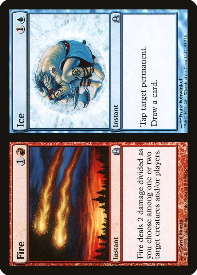 Image for Fire // Ice (Commander) (198) - Magic: The Gathering