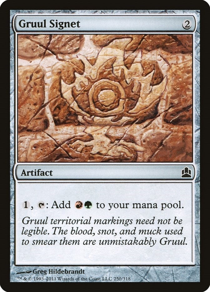 Image for Gruul Signet (Commander) (250) - Magic: The Gathering