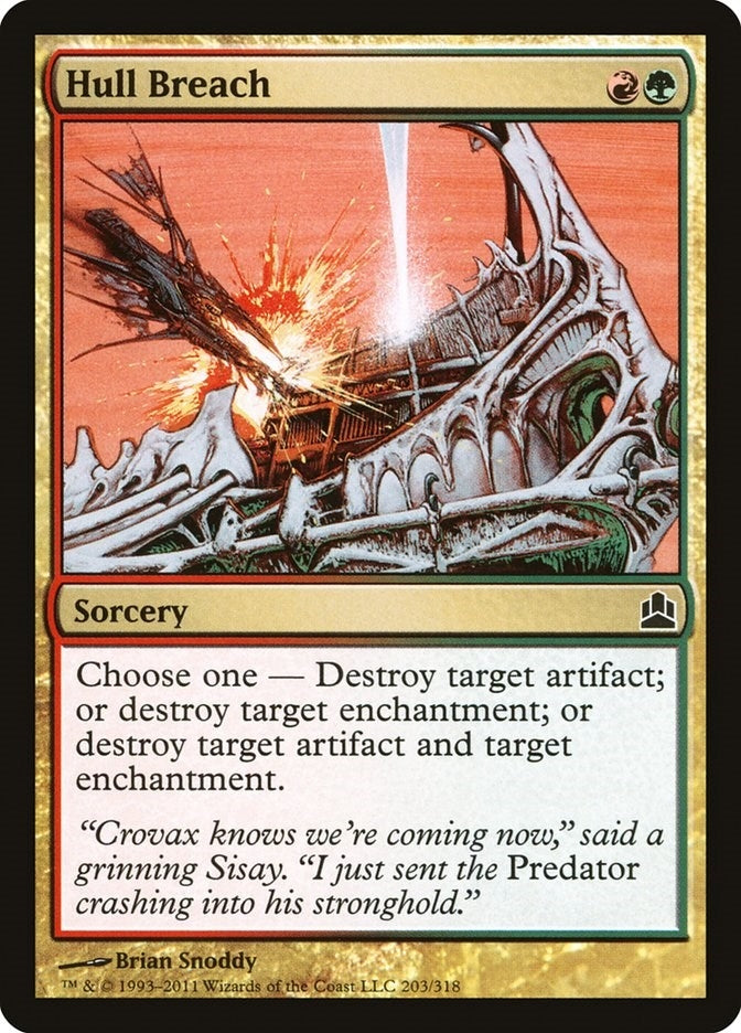 Image for Hull Breach (Commander) (203) - Magic: The Gathering