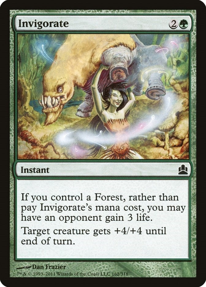 Image for Invigorate (Commander) (162) - Magic: The Gathering