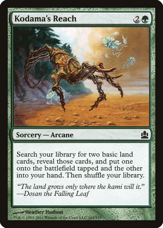 Image for Kodama's Reach (Commander) (163) - Magic: The Gathering