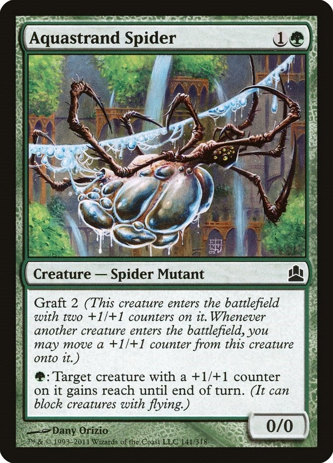 Image for Aquastrand Spider (Commander) (141) - Magic: The Gathering