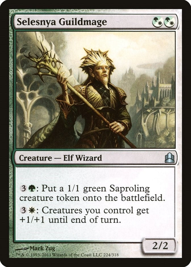 Image for Selesnya Guildmage (Commander) (224) - Magic: The Gathering