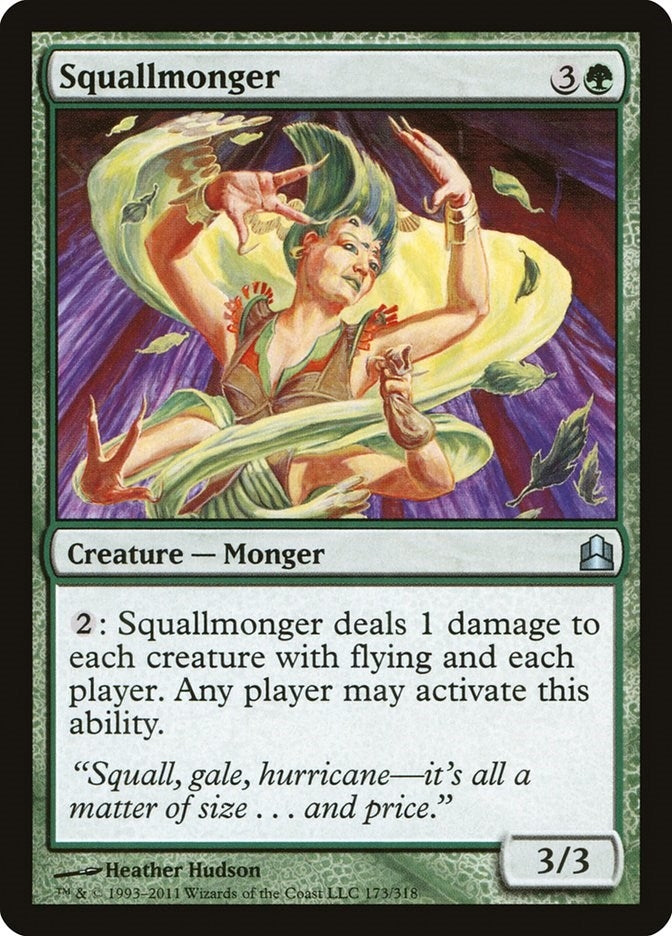 Image for Squallmonger (Commander) (173) - Magic: The Gathering