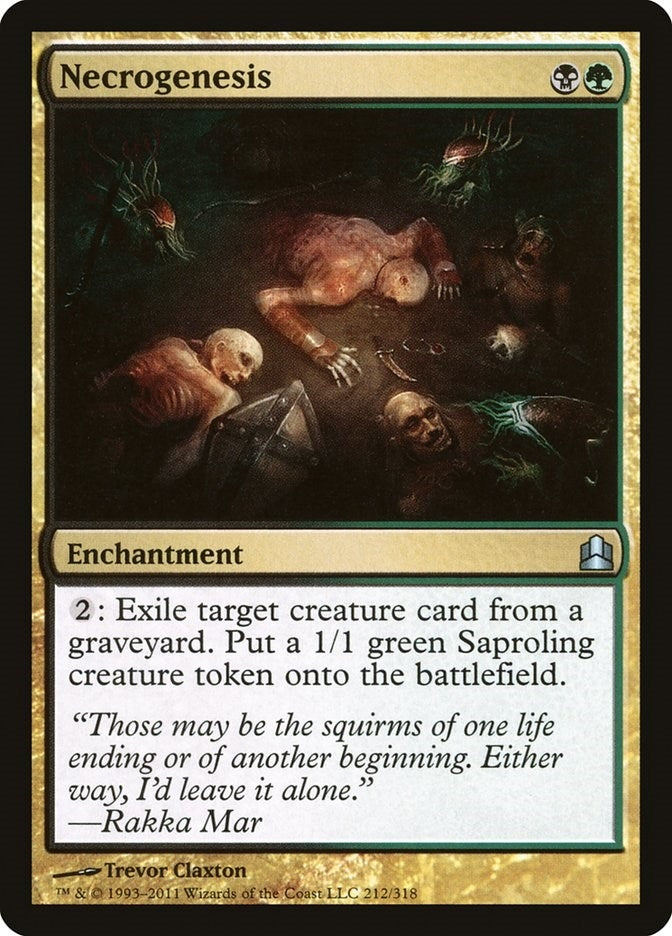 Image for Necrogenesis (Commander) (212) - Magic: The Gathering