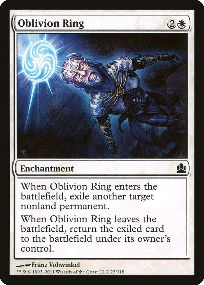 Image for Oblivion Ring (Commander) (23) - Magic: The Gathering