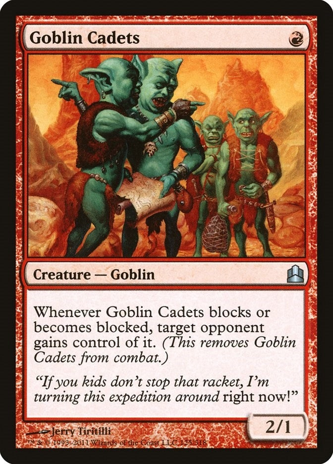 Image for Goblin Cadets (Commander) (125) - Magic: The Gathering