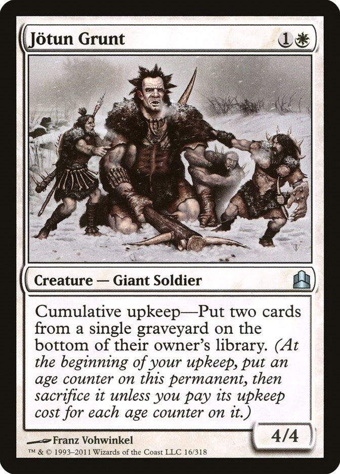 Image for Jotun Grunt (Commander) (16) - Magic: The Gathering