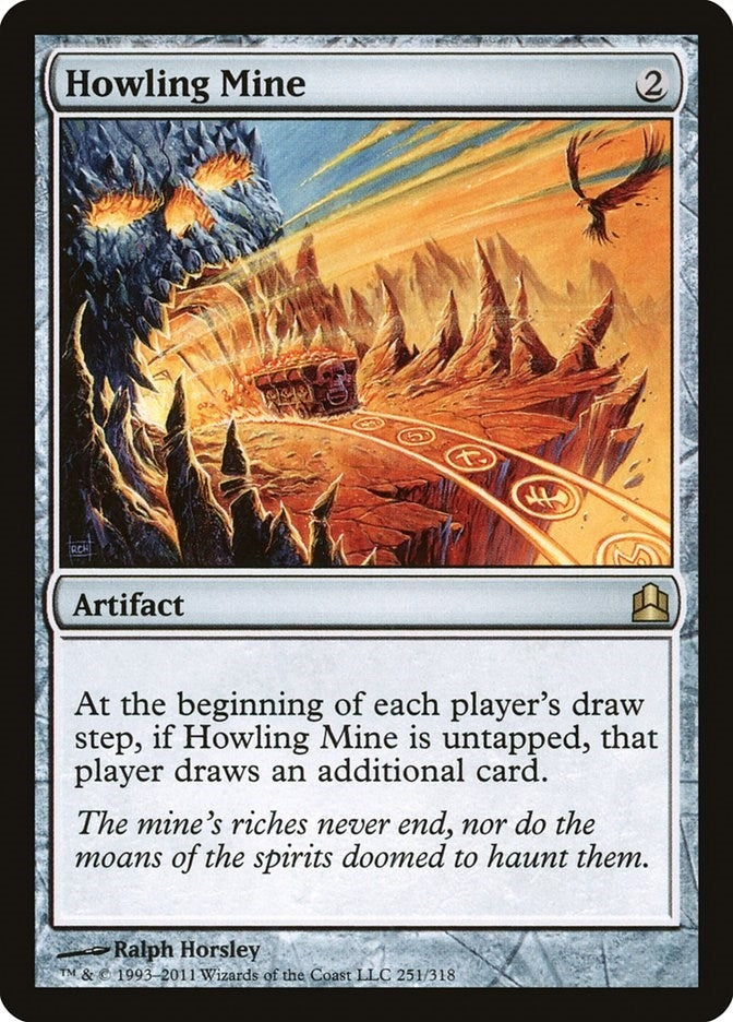 Image for Howling Mine (Commander) (251) - Magic: The Gathering