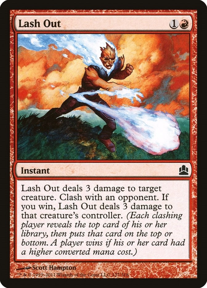 Image for Lash Out (Commander) (127) - Magic: The Gathering
