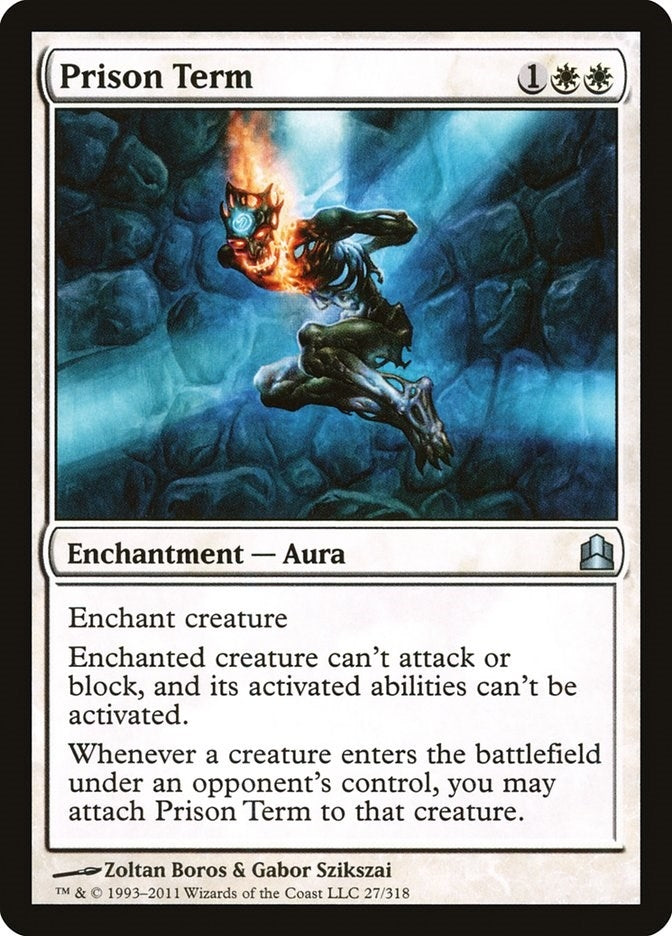 Image for Prison Term (Commander) (27) - Magic: The Gathering