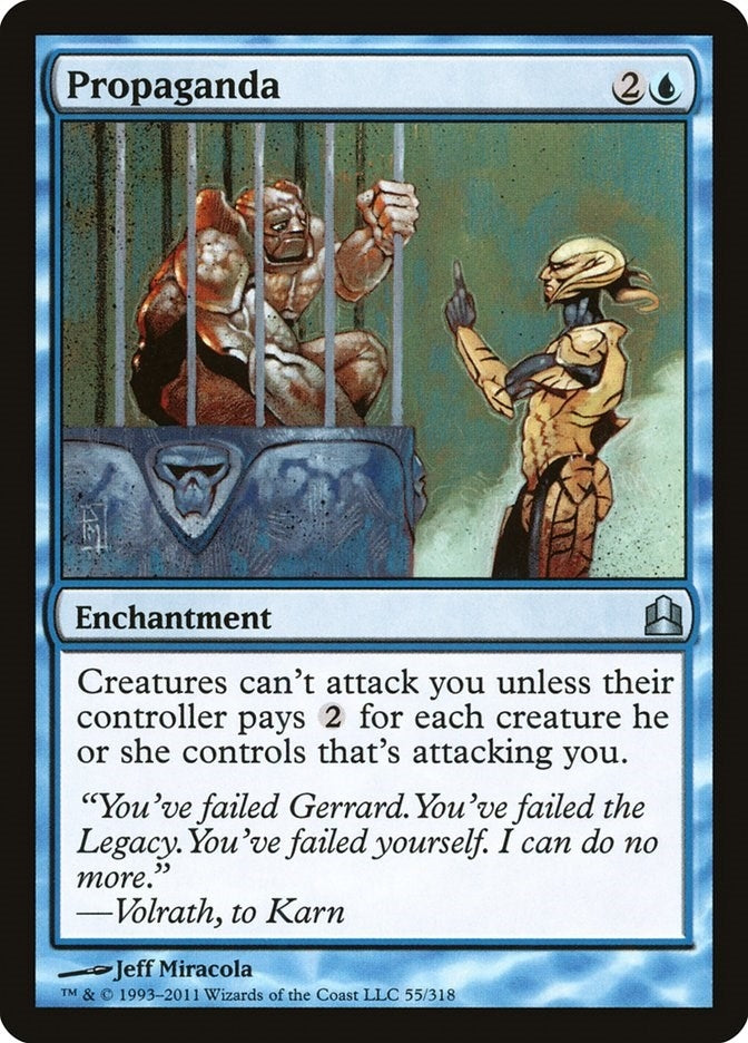 Image for Propaganda (Commander) (55) - Magic: The Gathering