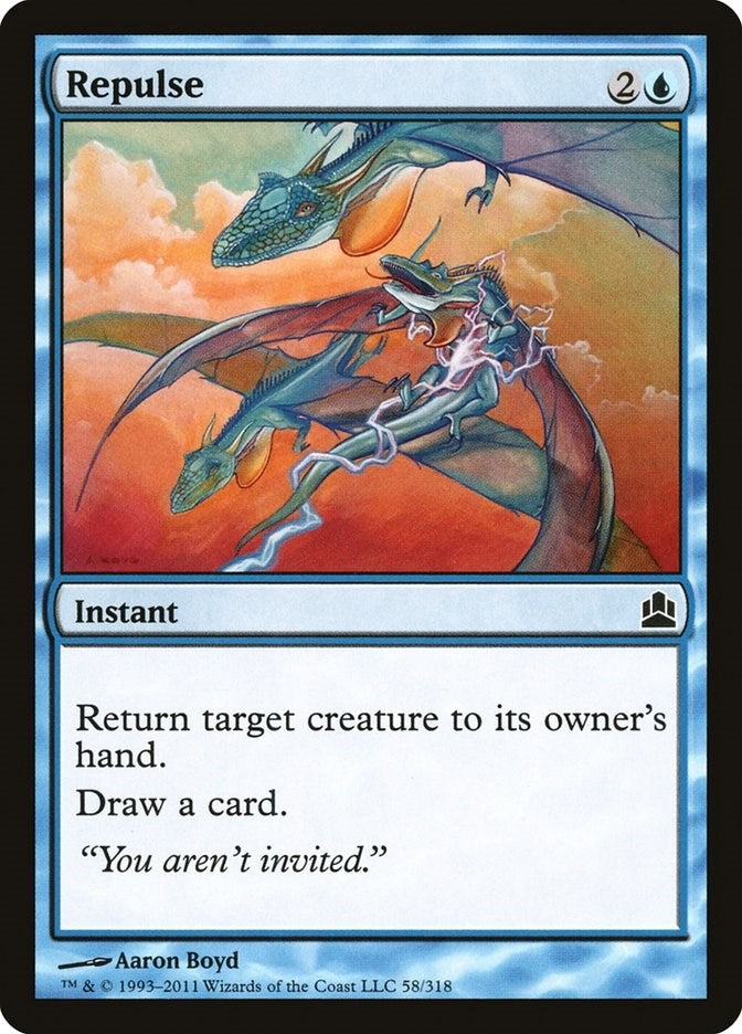 Image for Repulse (Commander) (58) - Magic: The Gathering