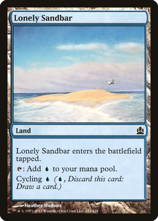 Image for Lonely Sandbar (Commander) (281) - Magic: The Gathering