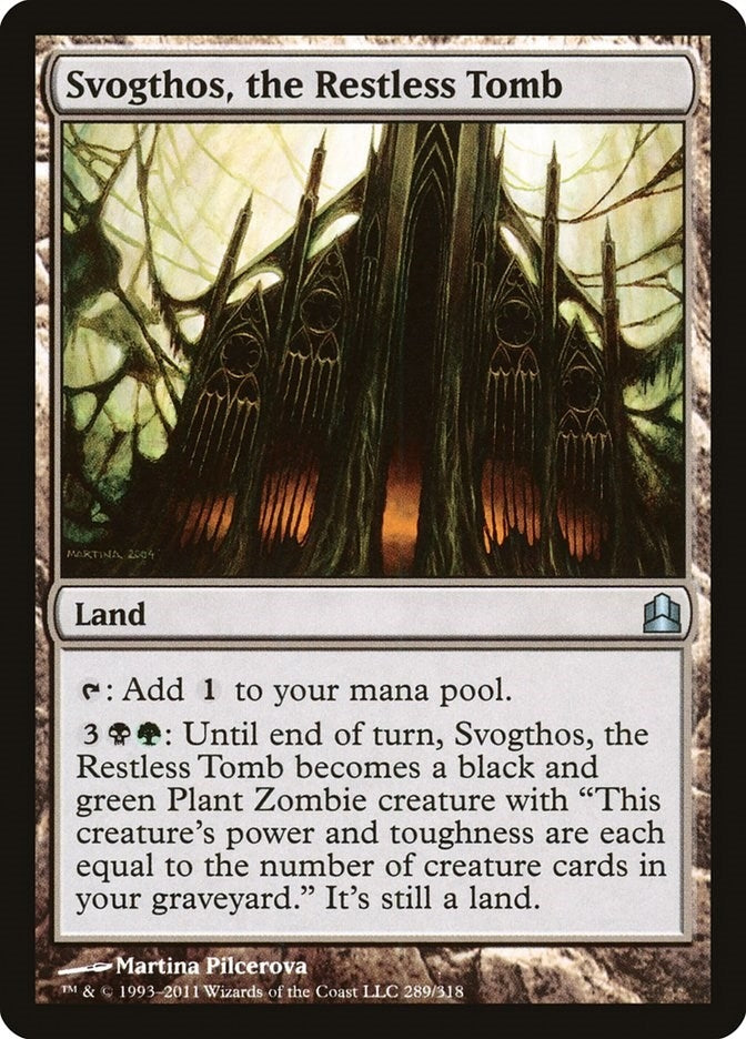 Image for Svogthos, the Restless Tomb (Commander) (289) - Magic: The Gathering