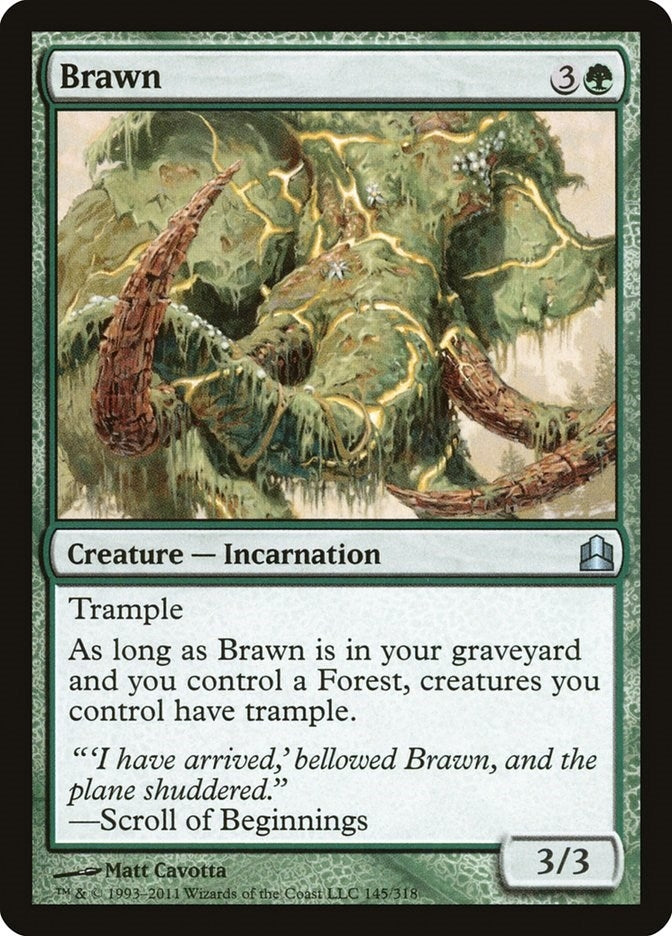 Image for Brawn (Commander) (145) - Magic: The Gathering