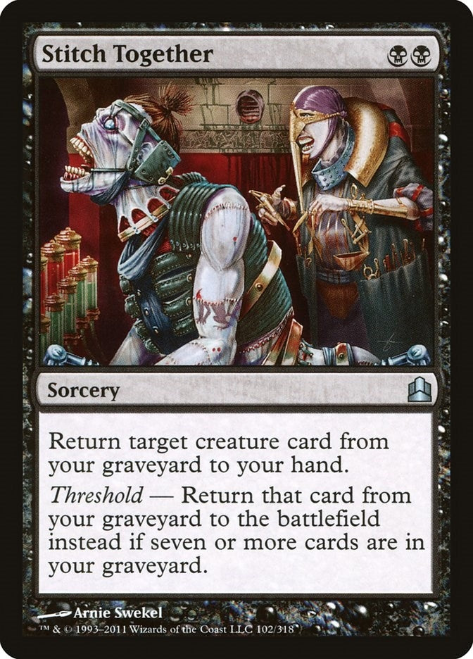 Image for Stitch Together (Commander) (102) - Magic: The Gathering