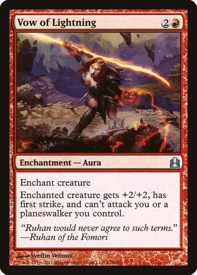 Image for Vow of Lightning (Commander) (138) - Magic: The Gathering
