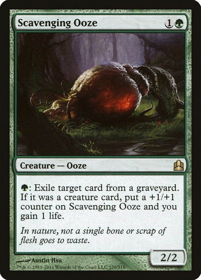 Image for Scavenging Ooze (Commander) (170) - Magic: The Gathering