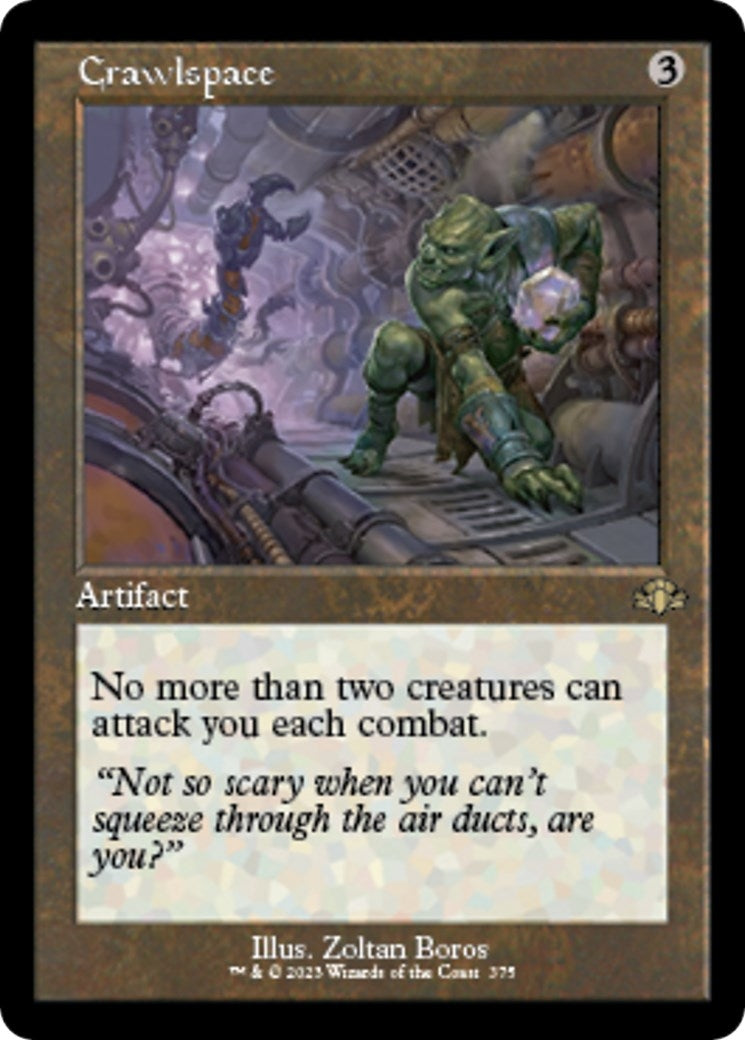 Image for Crawlspace (Retro Frame) (Dominaria Remastered) (375) - Magic: The Gathering