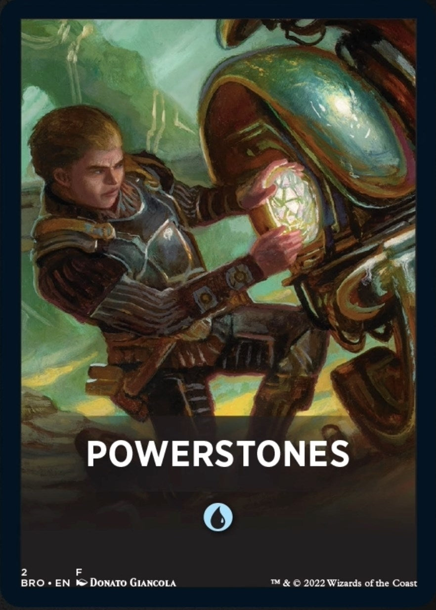 Image for Powerstones Theme Card (The Brothers' War) (2) - Magic: The Gathering