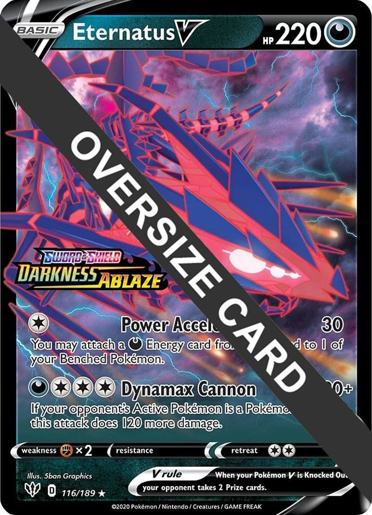 Image for Eternatus V (Jumbo Cards) (116/189) - Pokemon
